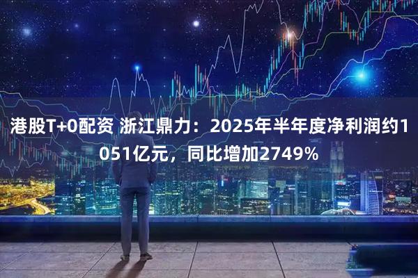 港股T+0配资 浙江鼎力：2025年半年度净利润约1051亿元，同比增加2749%